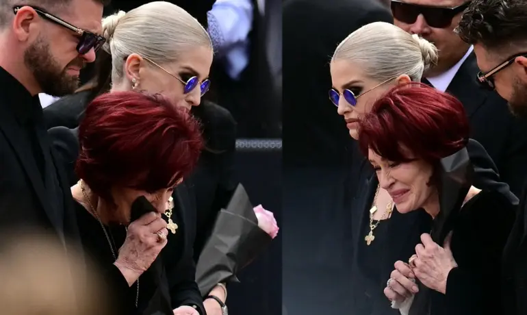 Sharon Osbourne breaks down in tears during Ozzy’s funeral, netizens say, 'This is true love'