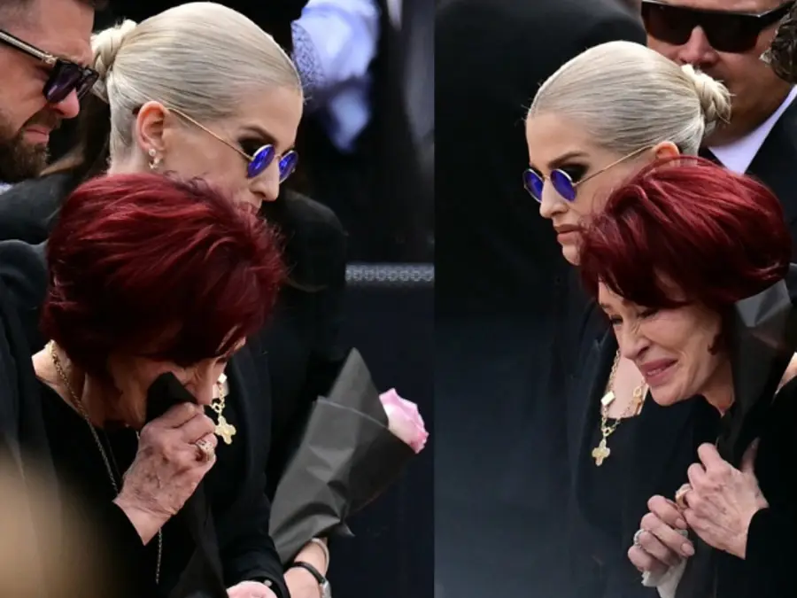Sharon Osbourne breaks down in tears during Ozzy’s funeral, netizens say, 'This is true love'