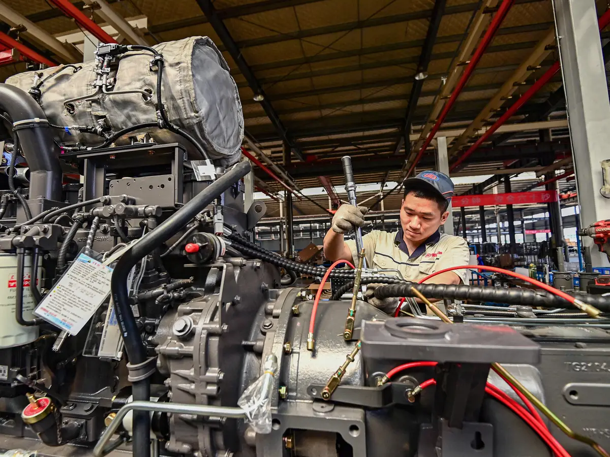 China’s manufacturing drops to lowest since April amid sluggish demand and ...