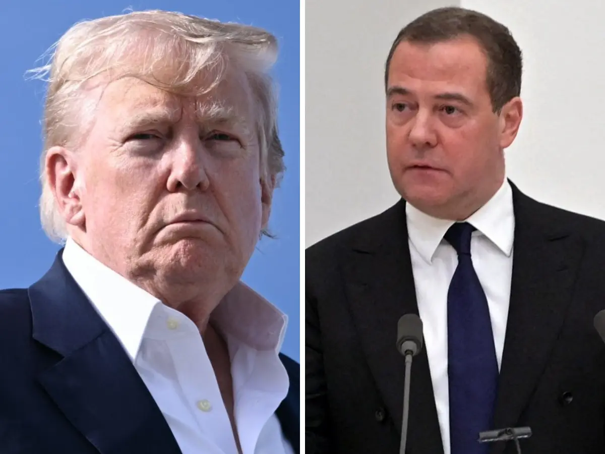 'Very dangerous territory': Trump WARNS ex-Russian president Dmitry Medvedev; he reminds POTUS of 'walking dead' - Here's how it unfolded 'Very dangerous territory': Trump WARNS ex-Russian president Dmitry Medvedev; he reminds POTUS of 'walking dead' - Here's how it unfolded