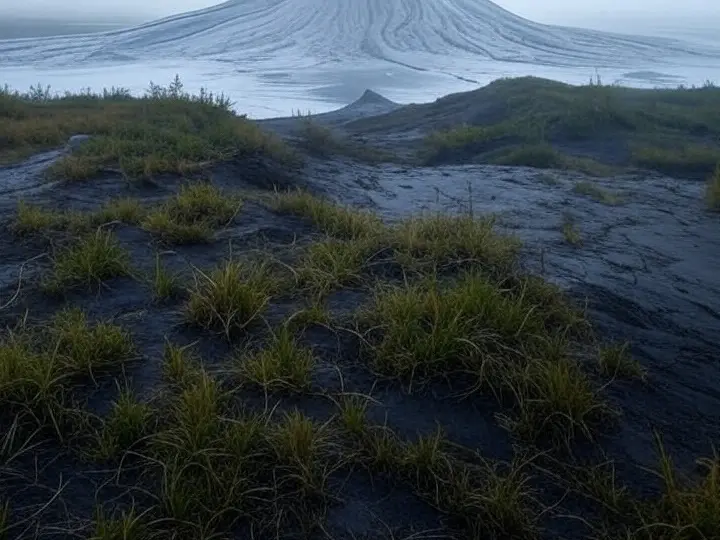 Mysterious ghost island? NASA satellites capture volcanic island that appeared and vanished in months...