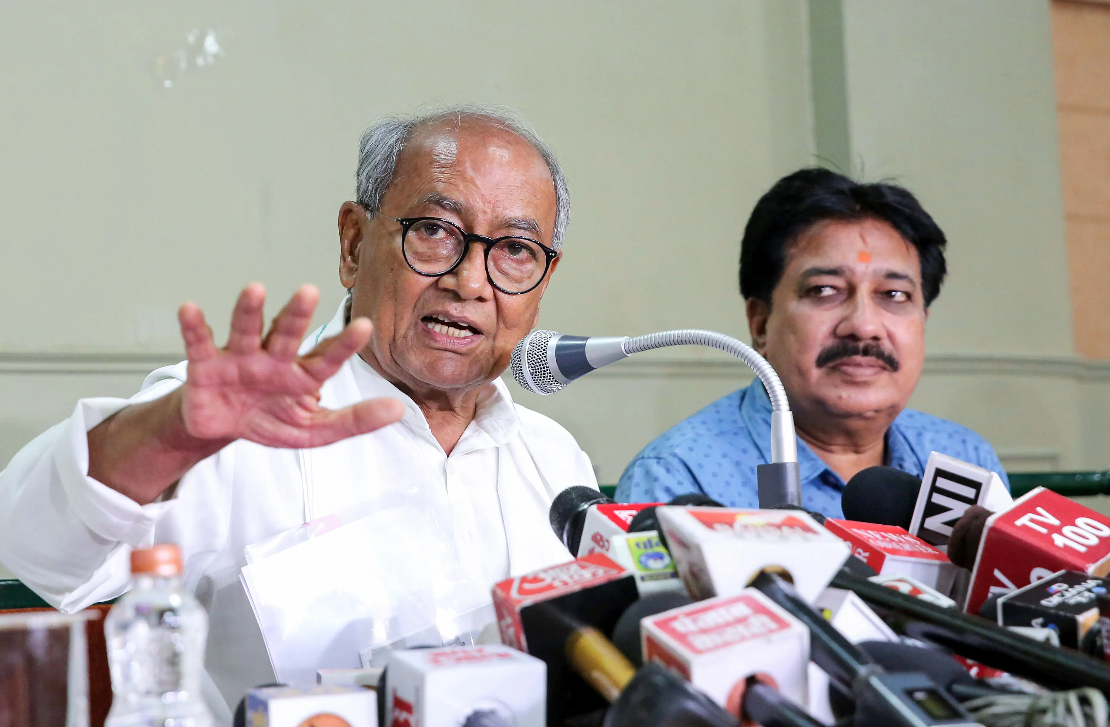 'Opposed Saffron Terror term': Congress leader Digvijaya Singh