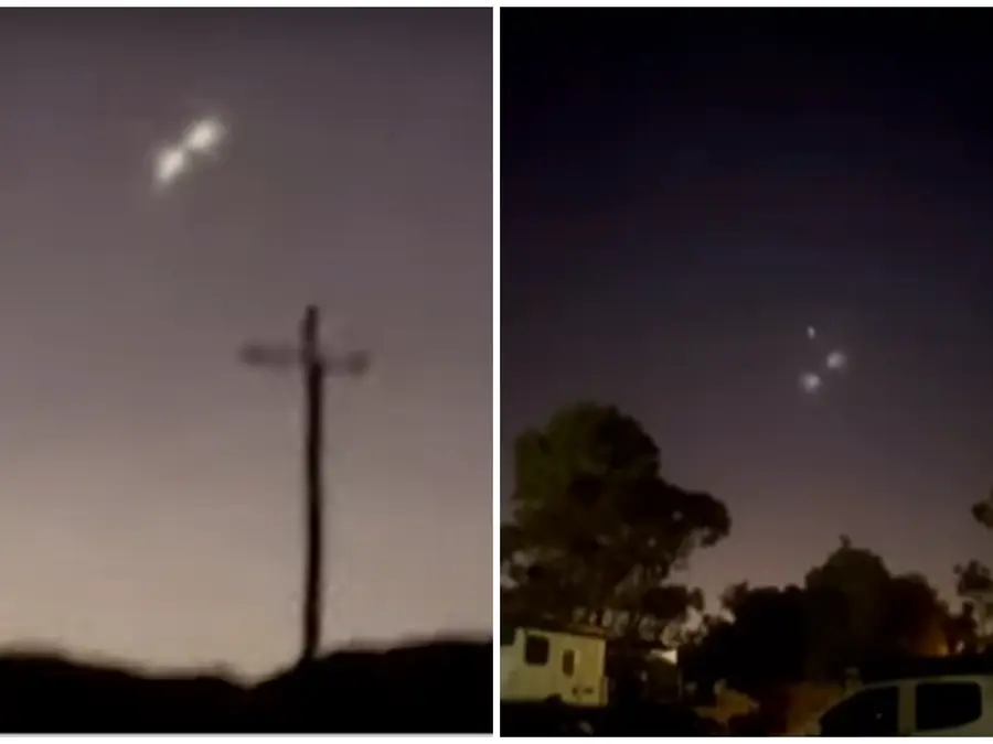 NOT a UFO but a 'space jellyfish': Thousands of Australians baffled by glowing space orbs. Turns out, it's from...