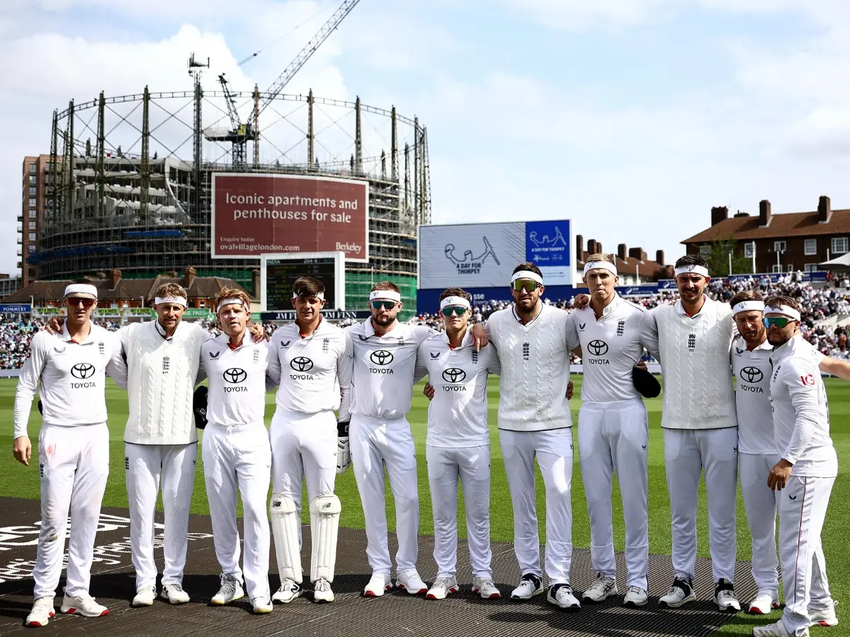 IND vs ENG, 5th Test: Here's why England players wore special headbands. Details inside IND vs ENG, 5th Test: Here's why England players wore special headbands. Details inside