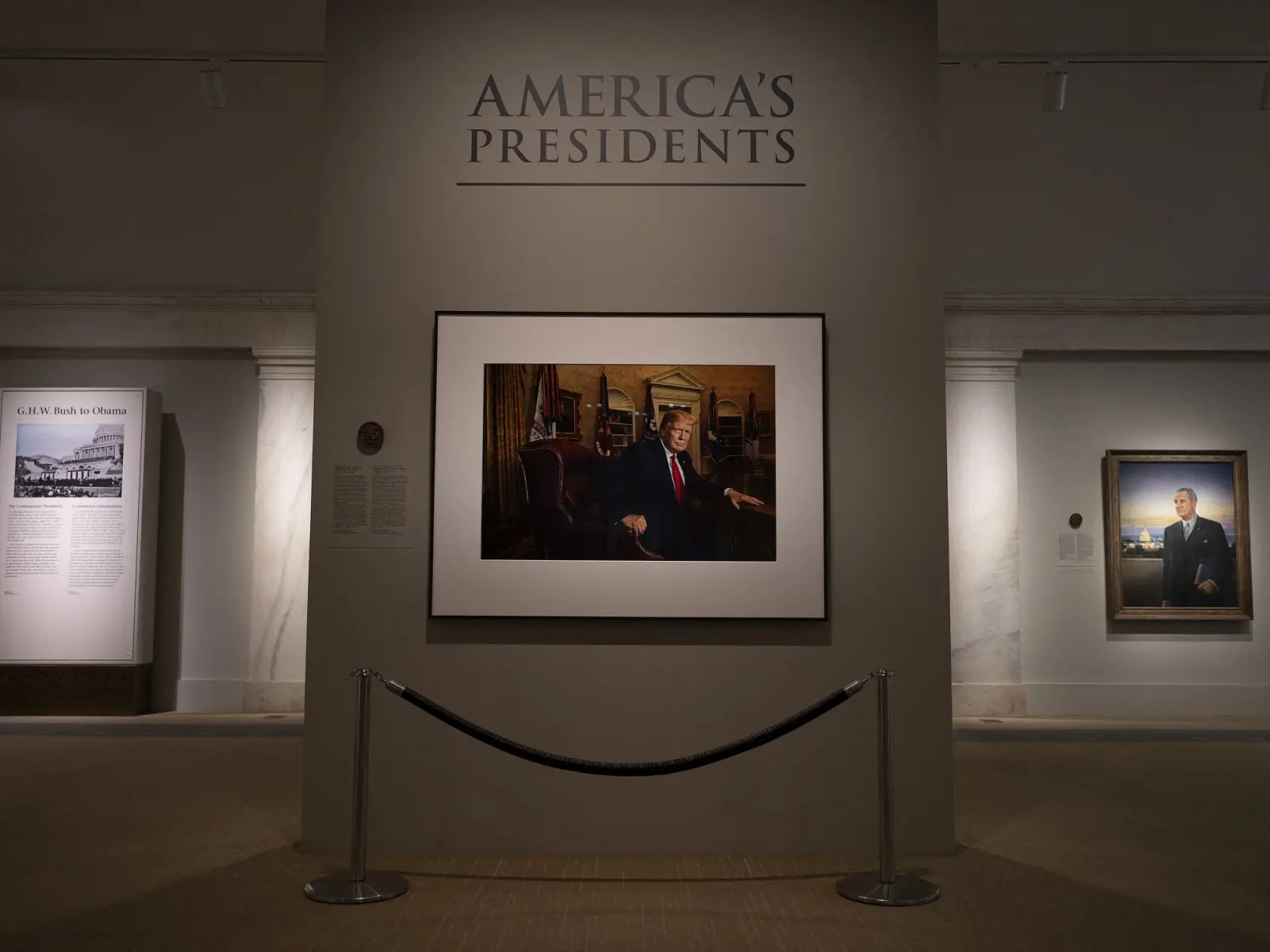 Trump rewriting history? Smithsonian removes reference to his two impeachments from presidency exhibit Trump rewriting history? Smithsonian removes reference to his two impeachments from presidency exhibit