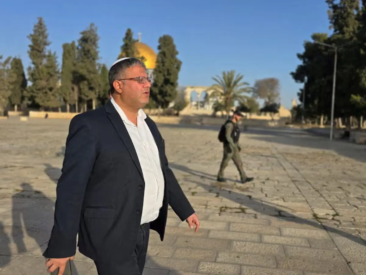 ‘Provocative’, ‘unacceptable’: Saudi Arabia, Jordan slam Ben-Gvir for praying at Al Aqsa mosque