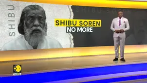 Indian President Droupadi Murmu and PM Modi Pay Their Respects to Shibu Soren 