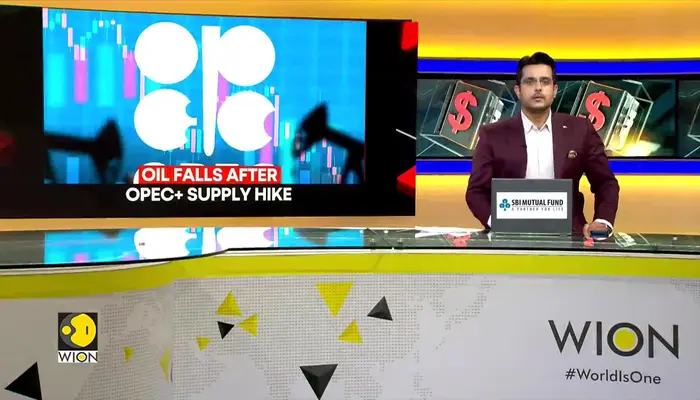 Oil prices drop after Opec+ supply boost 