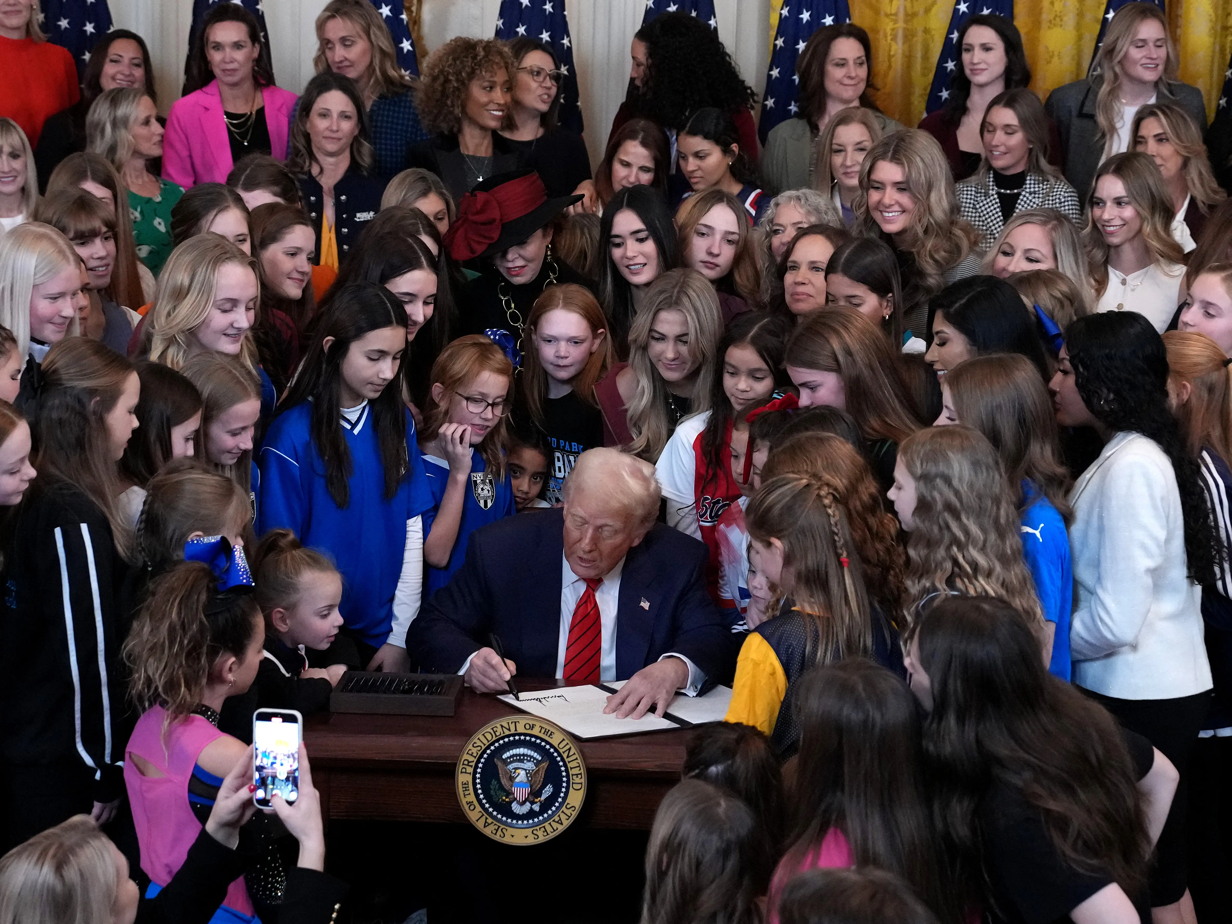 'Men do not belong in women's sports': Transgender athletes face visa ban under Trump’s ‘fairness in sports’ executive order 'Men do not belong in women's sports': Transgender athletes face visa ban under Trump’s ‘fairness in sports’ executive order