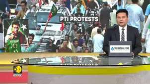 PTI protests in Pakistan demanding Imran Khan's release, police fire tear gas to disperse protesters