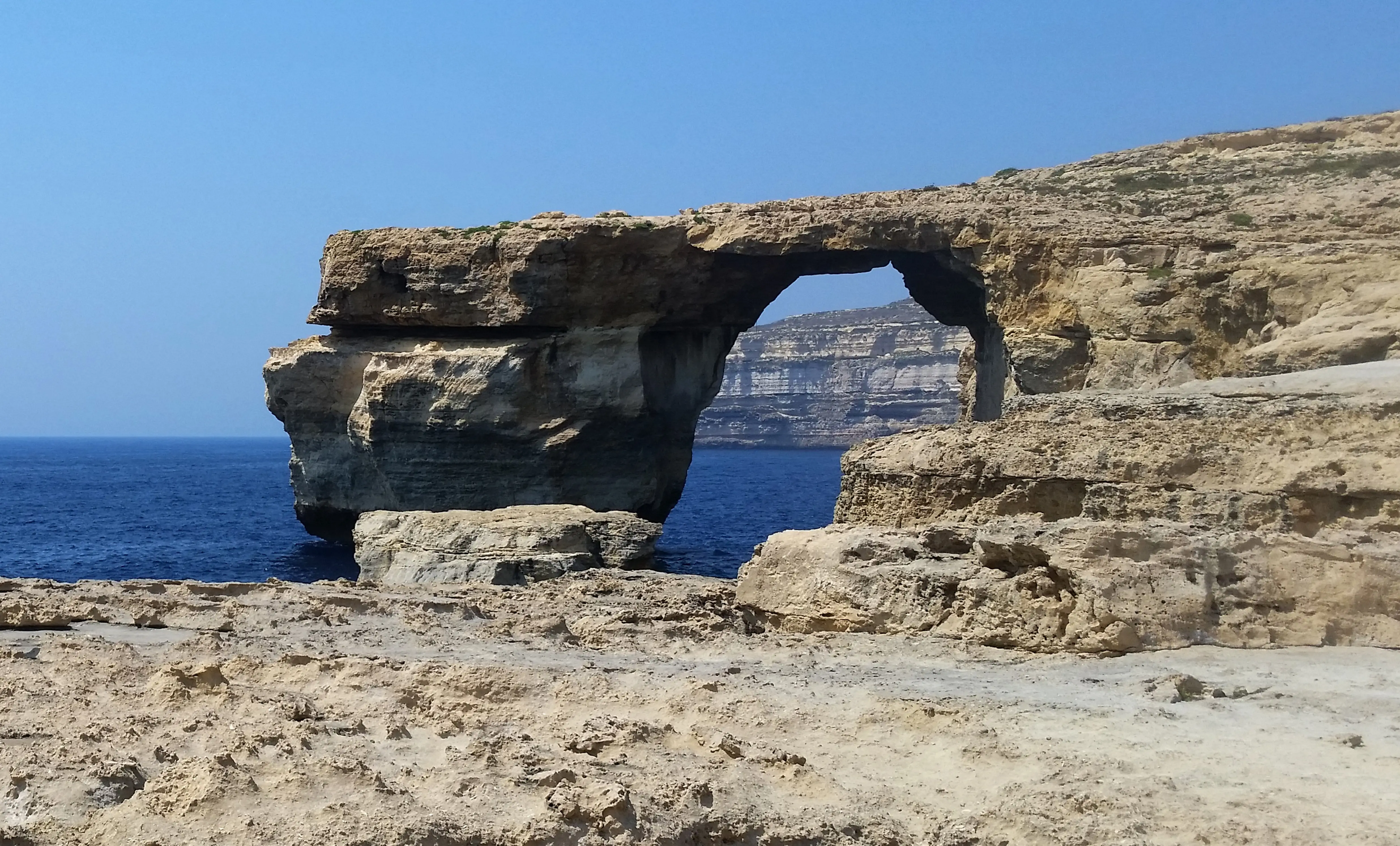 Azure Window storm, Gozo 2015
