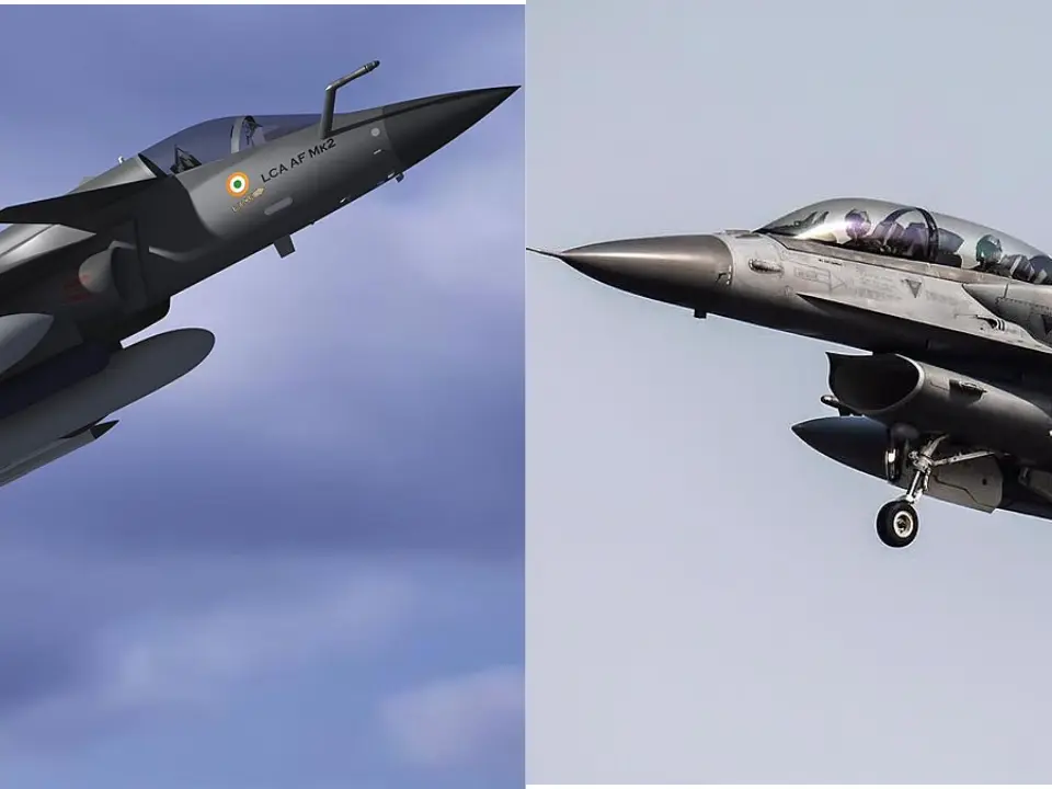 Tejas Mk2 vs F-16: Which fighter jet accelerates faster in real air combat?