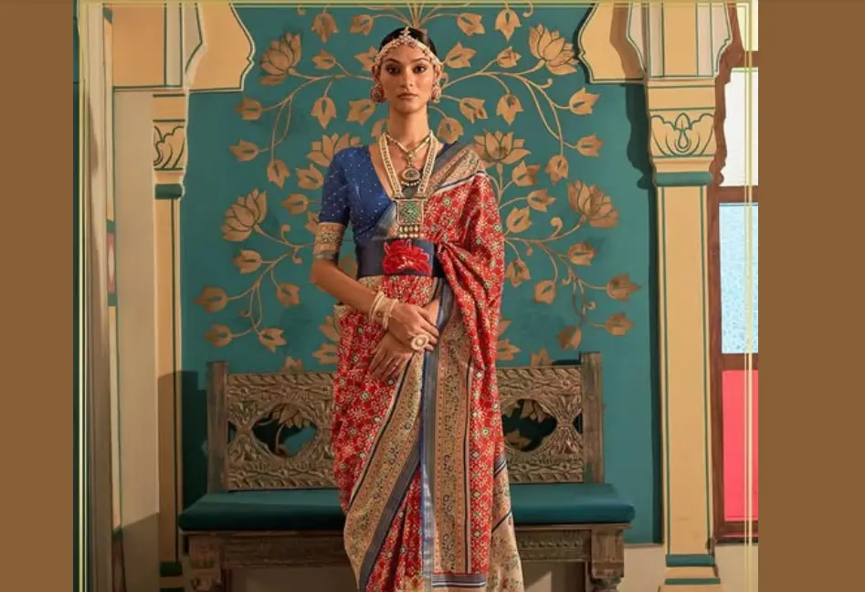 6. The Regal Patola Saree