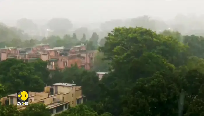 India: Heavy Rain In Delhi-NCR Triggers Waterlogging, Traffic Disruptions