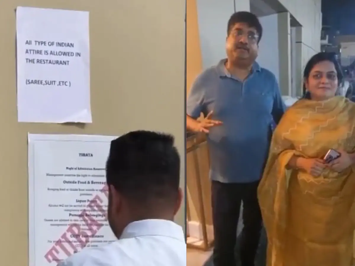 'All types of Indian attire are allowed': Delhi restaurant plasters sign after backlash for not allowing lady in 'suit-salwar'