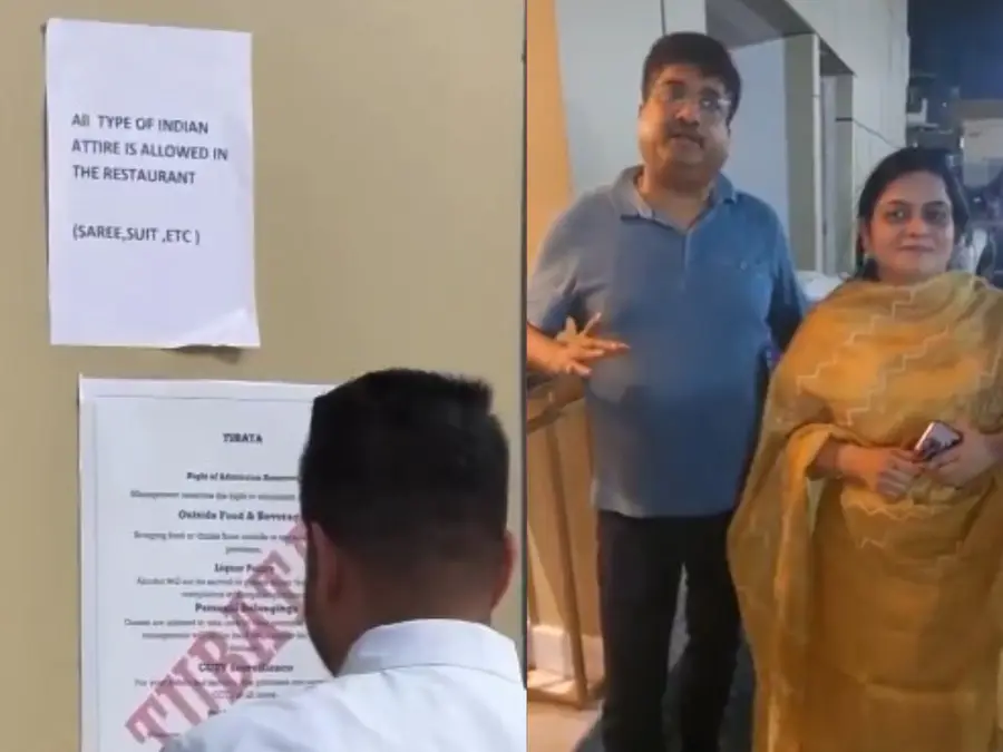 'All types of Indian attire are allowed': Delhi restaurant plasters sign after backlash for not allowing lady in 'suit-salwar'