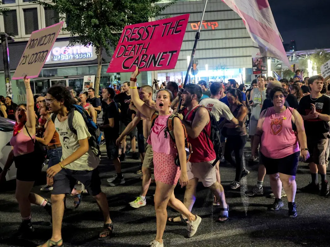 In pics | Protests erupt in Tel Aviv against Netanyahu’s Gaza City takeover plan