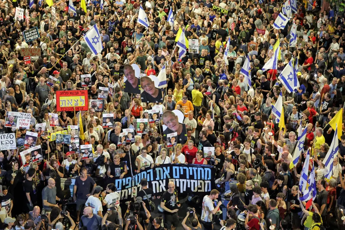 Tens of thousands participate in protests