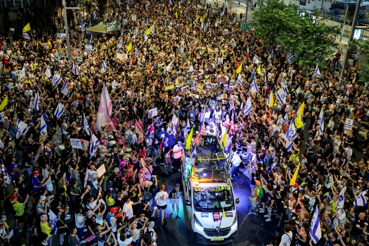 Frequent protests in Israel