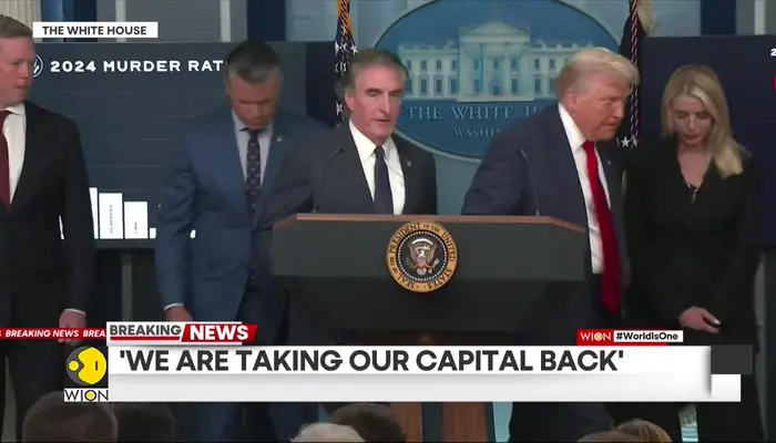 Breaking | Trump: 'D.C. Police under federal control' | 'Taking our capital back'