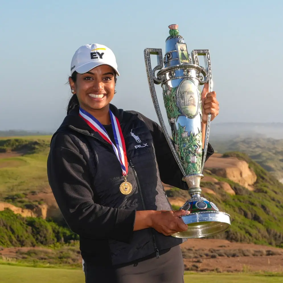 Indian-American golfer Megha Ganne shines as she wins 2025 US Women’s Amateur