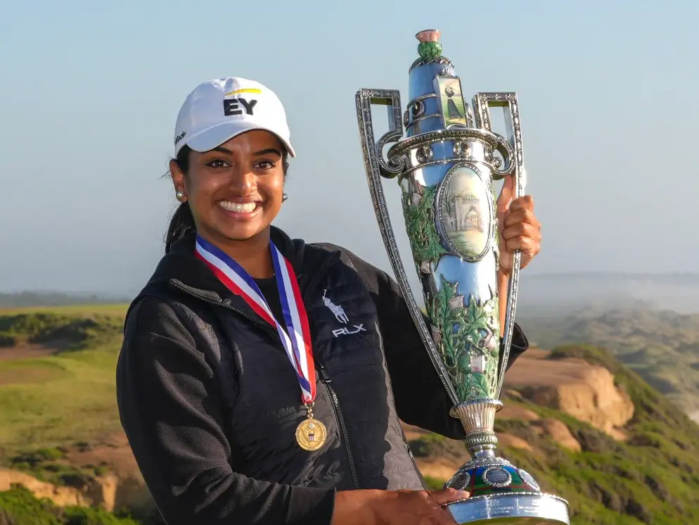 Indian-American golfer Megha Ganne shines as she wins 2025 US Women’s Amateur Indian-American golfer Megha Ganne shines as she wins 2025 US Women’s Amateur