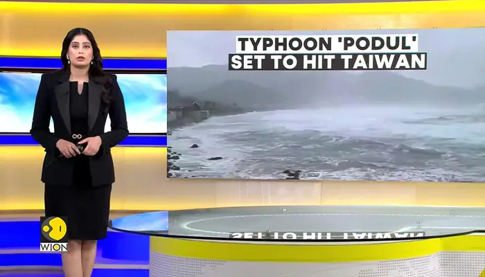 Taiwan Faces Typhoon Threat Again, 'Podul' To Make Landfall