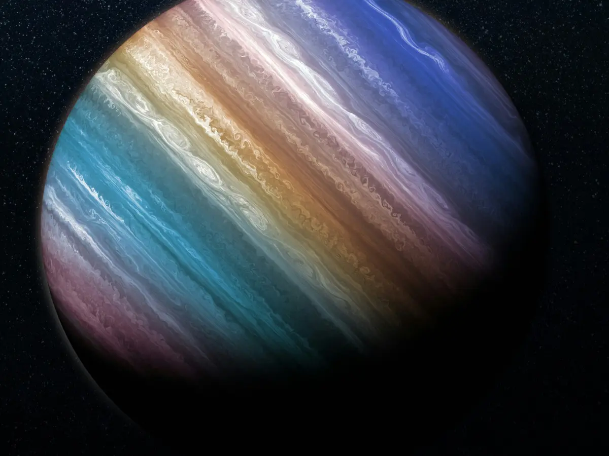 Jupiter's moon Europa has water in the form of ice