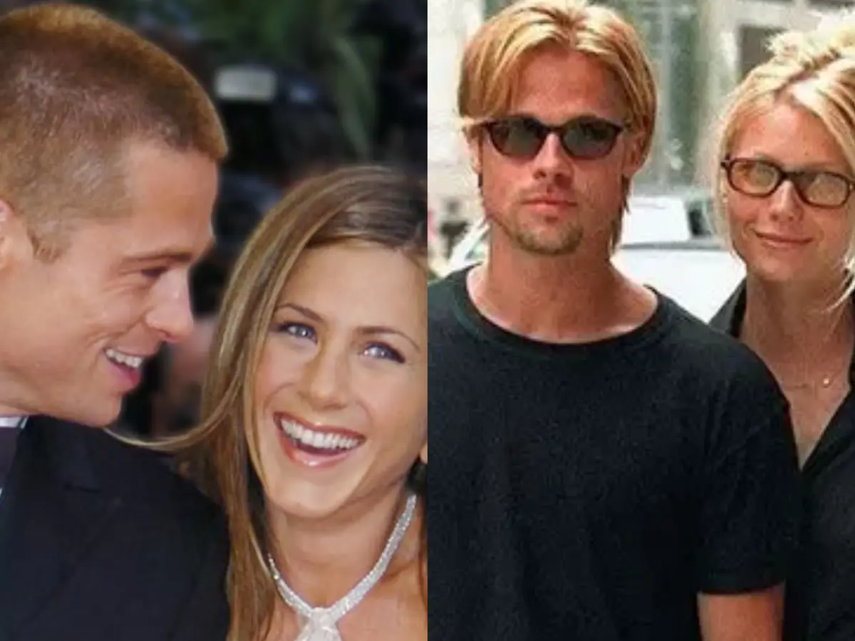 Ex talk? Jennifer Aniston says she and Gwyneth Paltrow 'of course' discuss Brad Pitt Ex talk? Jennifer Aniston says she and Gwyneth Paltrow 'of course' discuss Brad Pitt