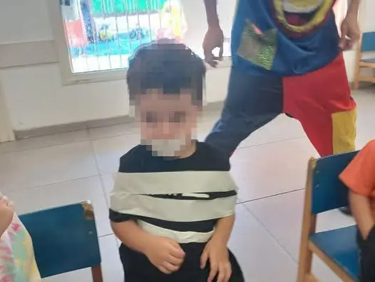 'Let's tie him to the chair': Toddler taped to chair in Jerusalem daycare by 'nice' clown, mother files police complain 'Let's tie him to the chair': Toddler taped to chair in Jerusalem daycare by 'nice' clown, mother files police complain