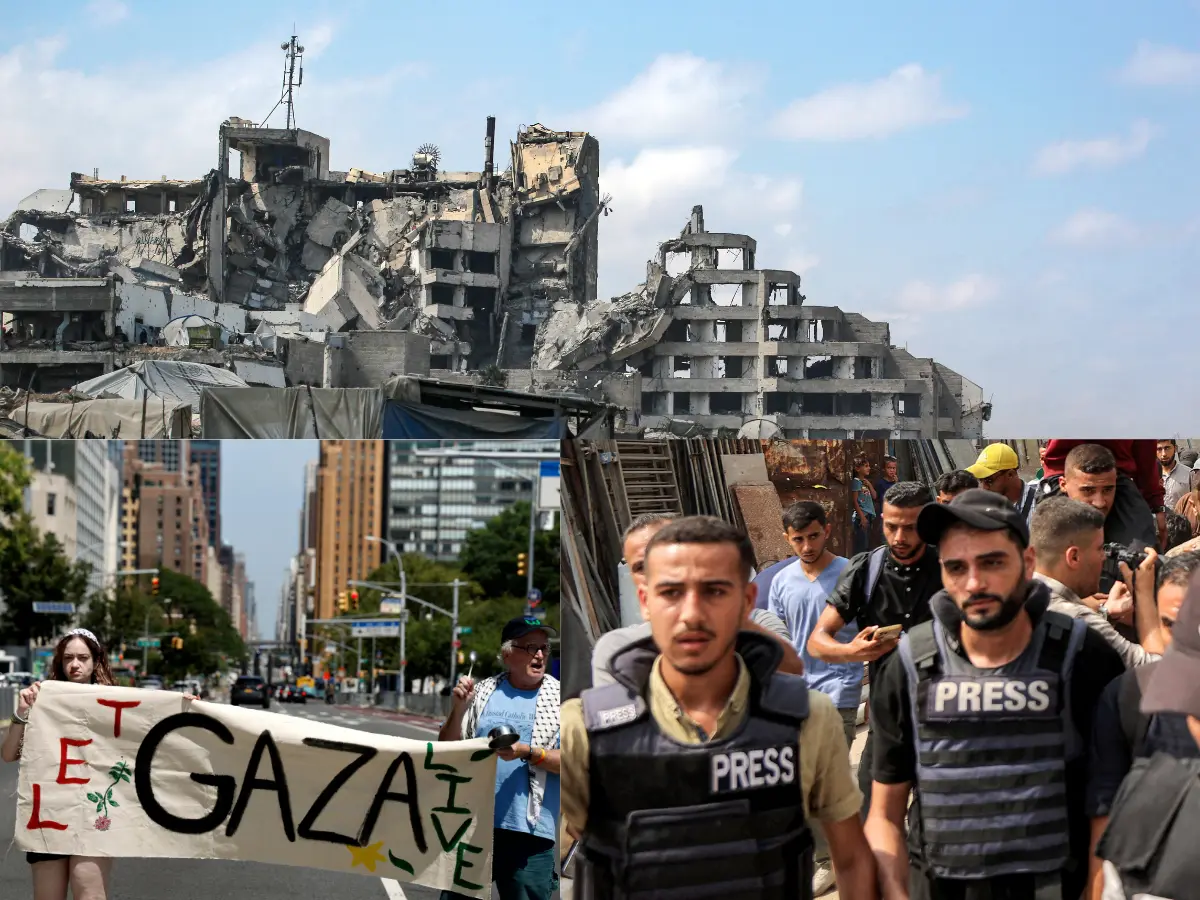Hunger crisis, dead journalists, missile strikes: Heartbreaking images ...