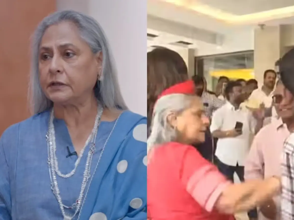 Jaya Bachchan angrily pushes man trying to take selfie at Constitution Club | Watch
