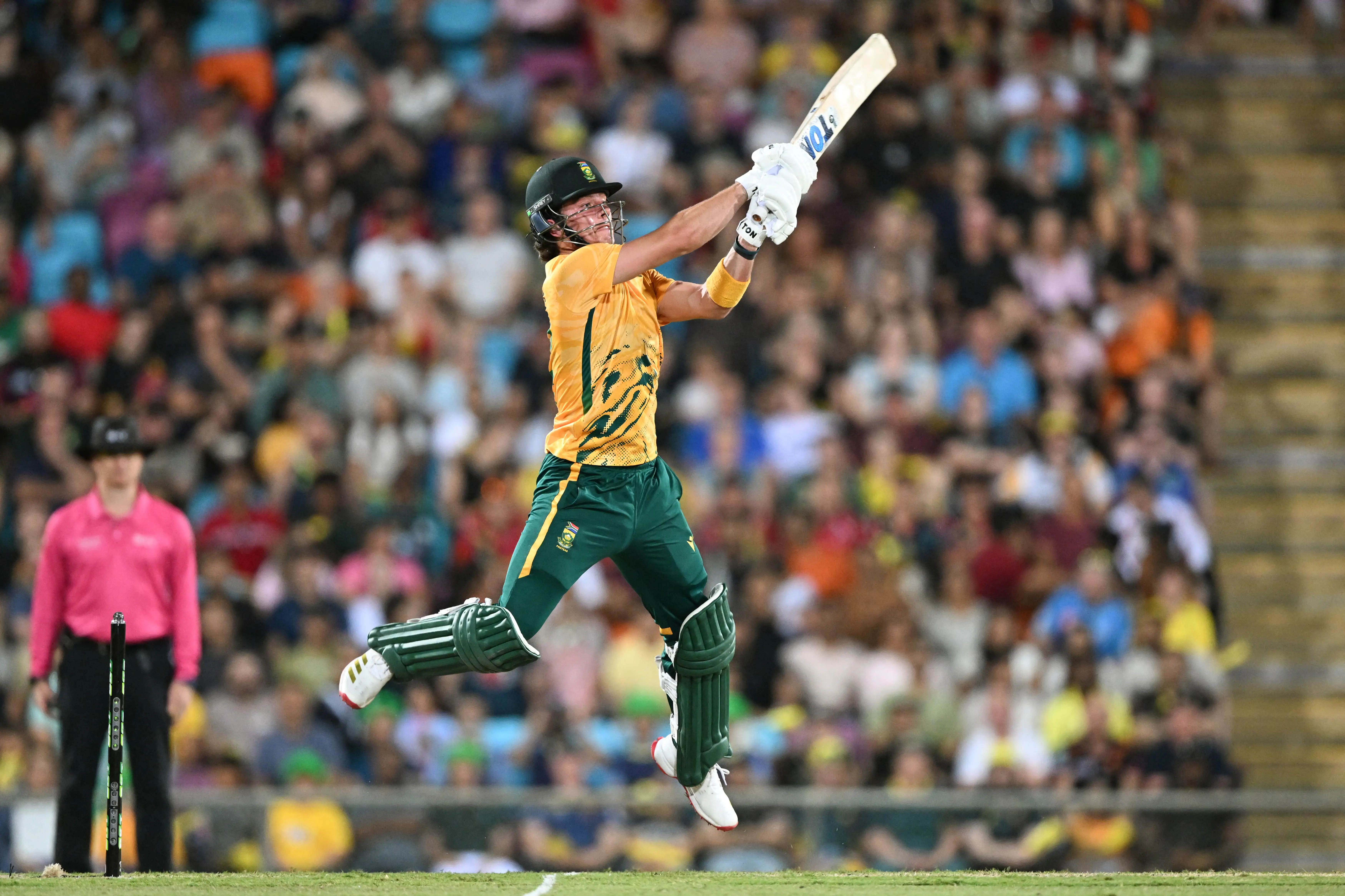 Dewald Brevis smashes second-fastest ton for South Africa in T20Is. Check all the records he set