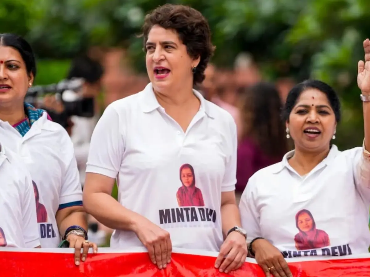 Did you see opposition wearing 'Minta Devi' shirts? Who is she? Hint: A '124-Year-Old' 'first-time voter' Did you see opposition wearing 'Minta Devi' shirts? Who is she? Hint: A '124-Year-Old' 'first-time voter'