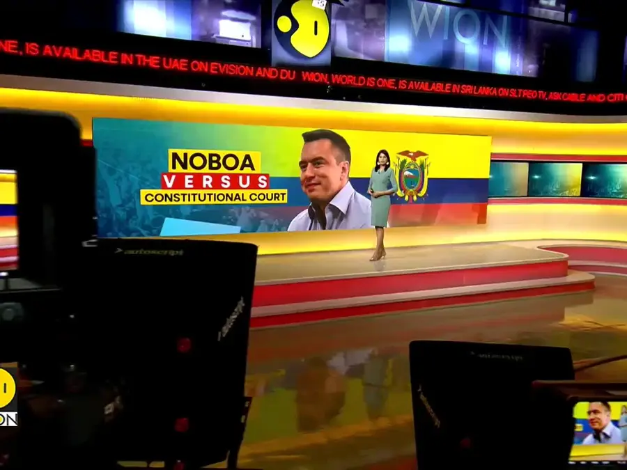 Ecuadorean President Daniel Noboa Leads March Against Country's Constitutional Court | Race To Power