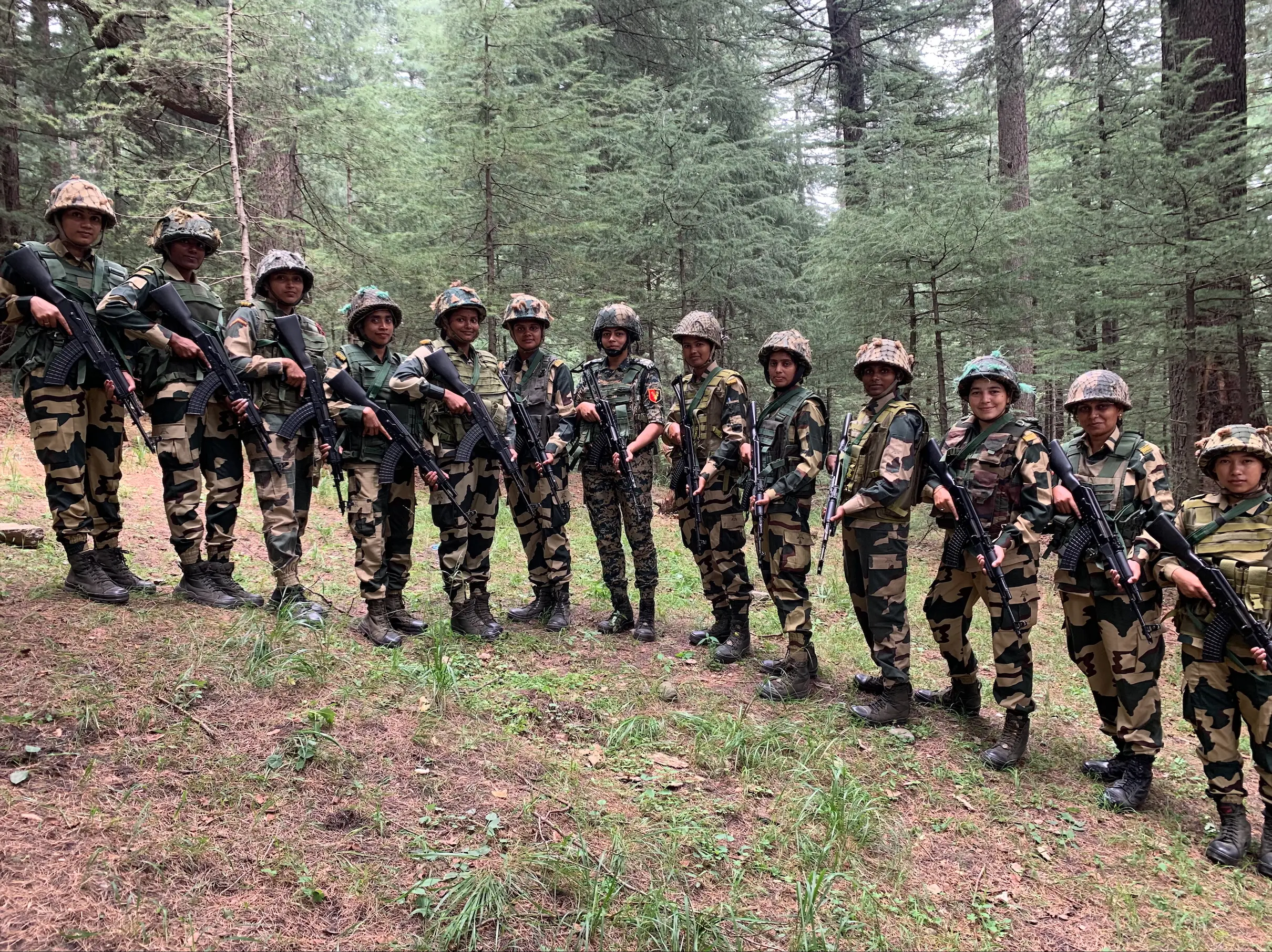 BSF female soldiers guard LoC, lead anti-terror operations in Jammu and Kashmir BSF female soldiers guard LoC, lead anti-terror operations in Jammu and Kashmir