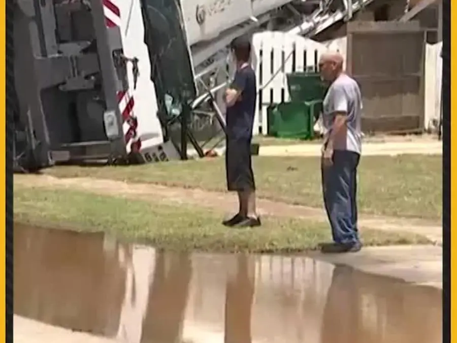 Crane Topples, Destroys Home in Merritt Island