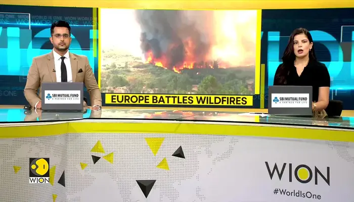 Europe Heatwave: Wildfires Rage Across Greece 