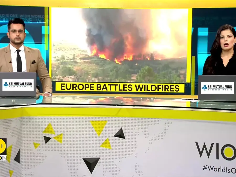 Europe Heatwave: Wildfires Rage Across Greece 