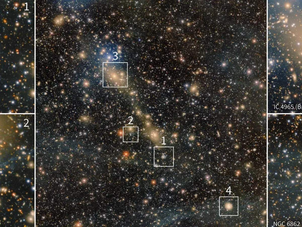 Gravitational forced has left stars homeless