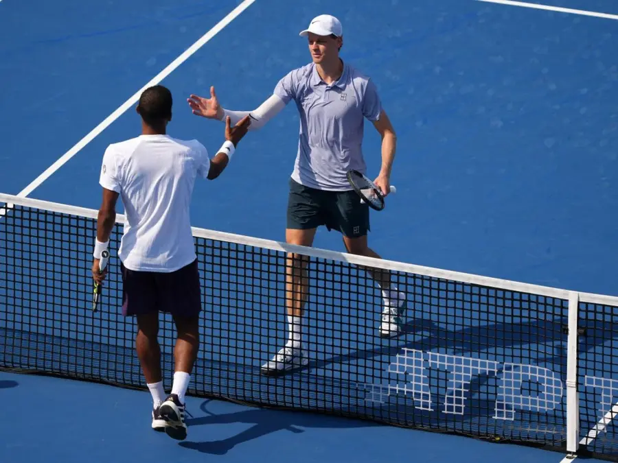 World no. 1 Jannik Sinner hammers Auger-Aliassime to reach Cincinnati semis