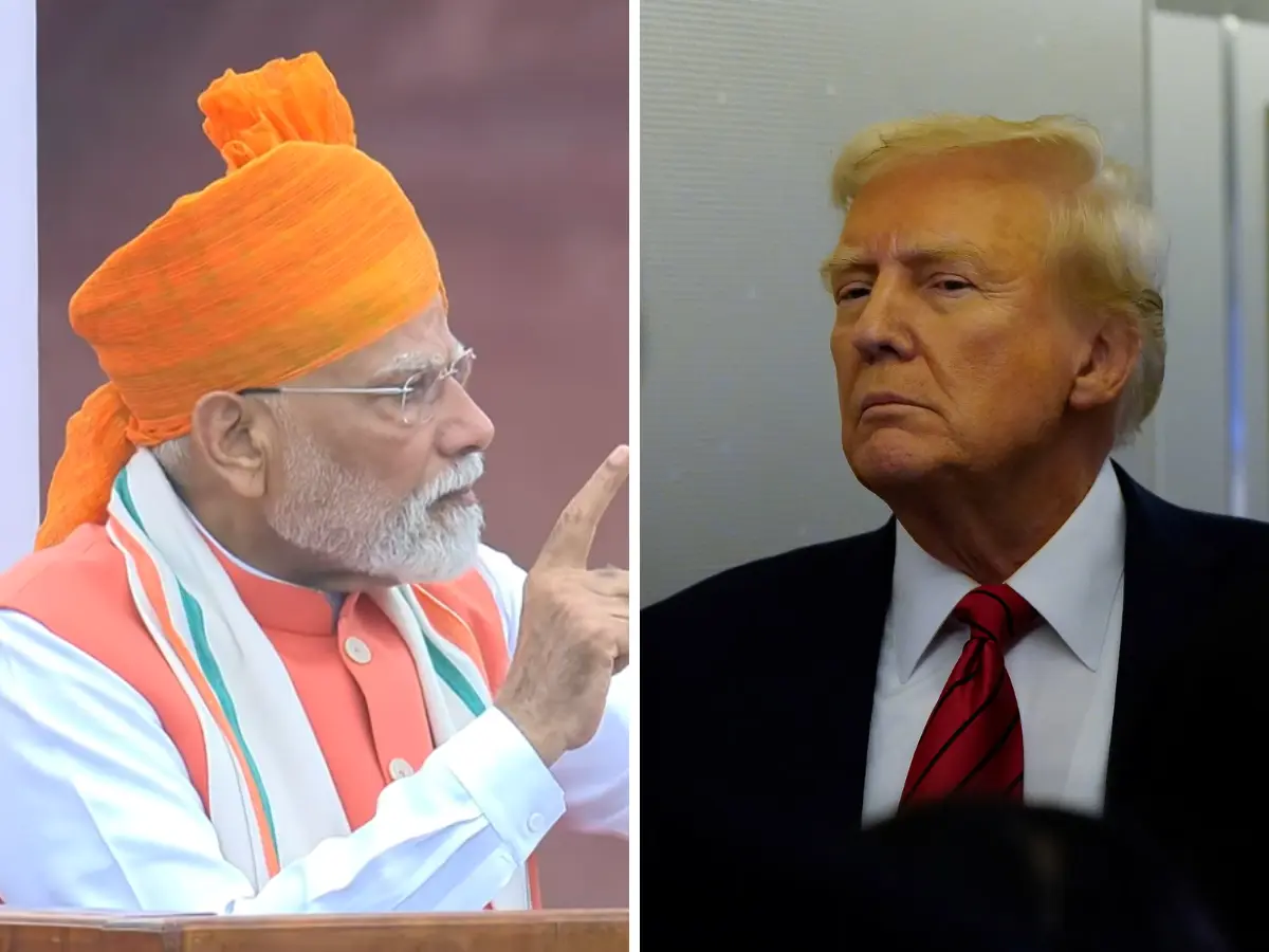 'Modi standing like a wall...': PM's BOLD message to US on Independence Day amid Trump's tariff war