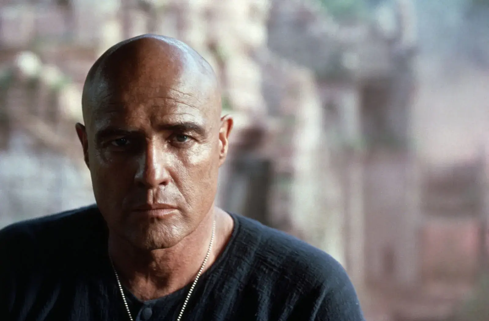 Marlon Brando showed up overweight