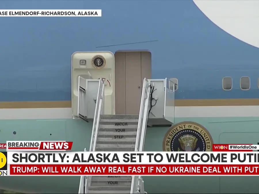 Trump arrives in Alaska | Trump-Putin talks may last over 7 hours