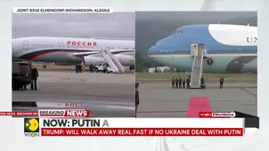 Putin on American soil after 10 years | Lands at U.S. base in Alaska for summit
