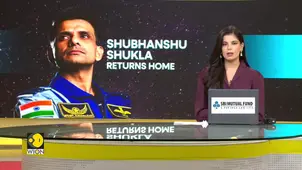 India: Group Captain Shubhanshu Shukla Returns to India | Receives Warm Welcome in Delhi 