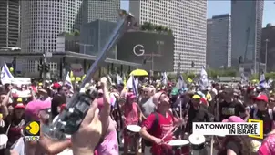 Nationwide Strike in Israel: Protesters Demand Gaza Ceasefire, Hostage Release