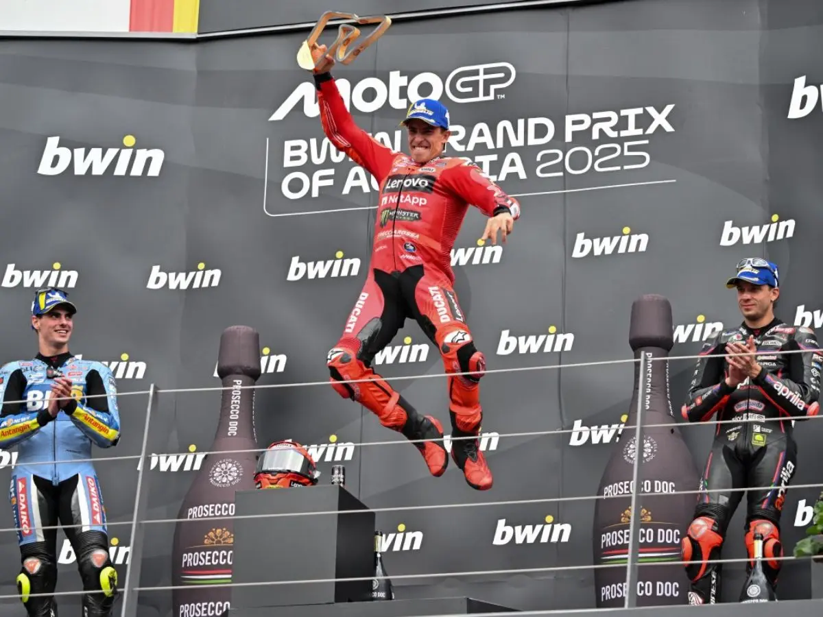 Ducati’s Marc Marquez extends winning run with Austrian MotoGP win Ducati’s Marc Marquez extends winning run with Austrian MotoGP win