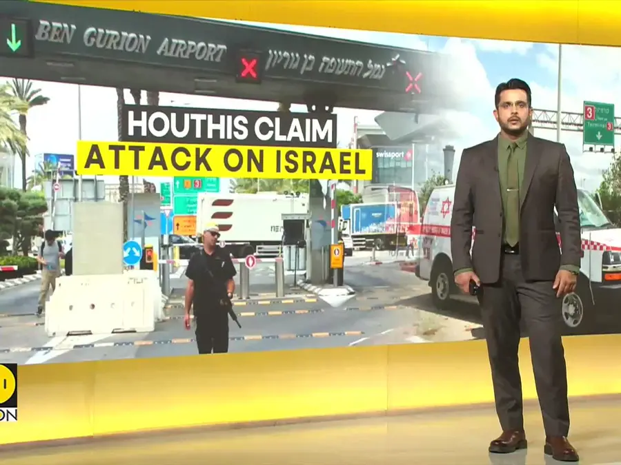 Houthis Hypersonic Ballistic Missile Strikes Israeli Airport 