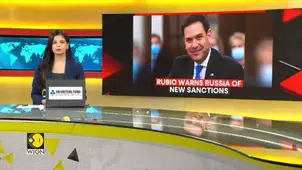 US Secretary of State Marco Rubio warns russia of sanctions if peace talks fail